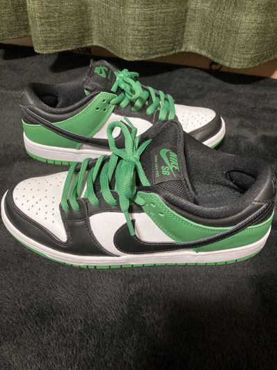 Nike SB Dunk Low Pro "Black and Classic Green"