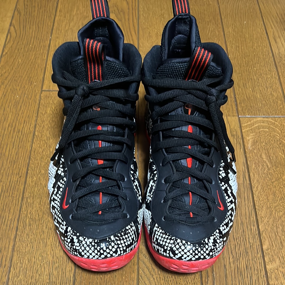 ナイキ エアフォームポジット ワン "セイル/ブラック/ハバネロレッド"