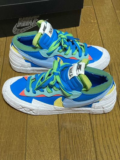 KAWS × sacai × Nike Blazer Low "Neptune Blue"