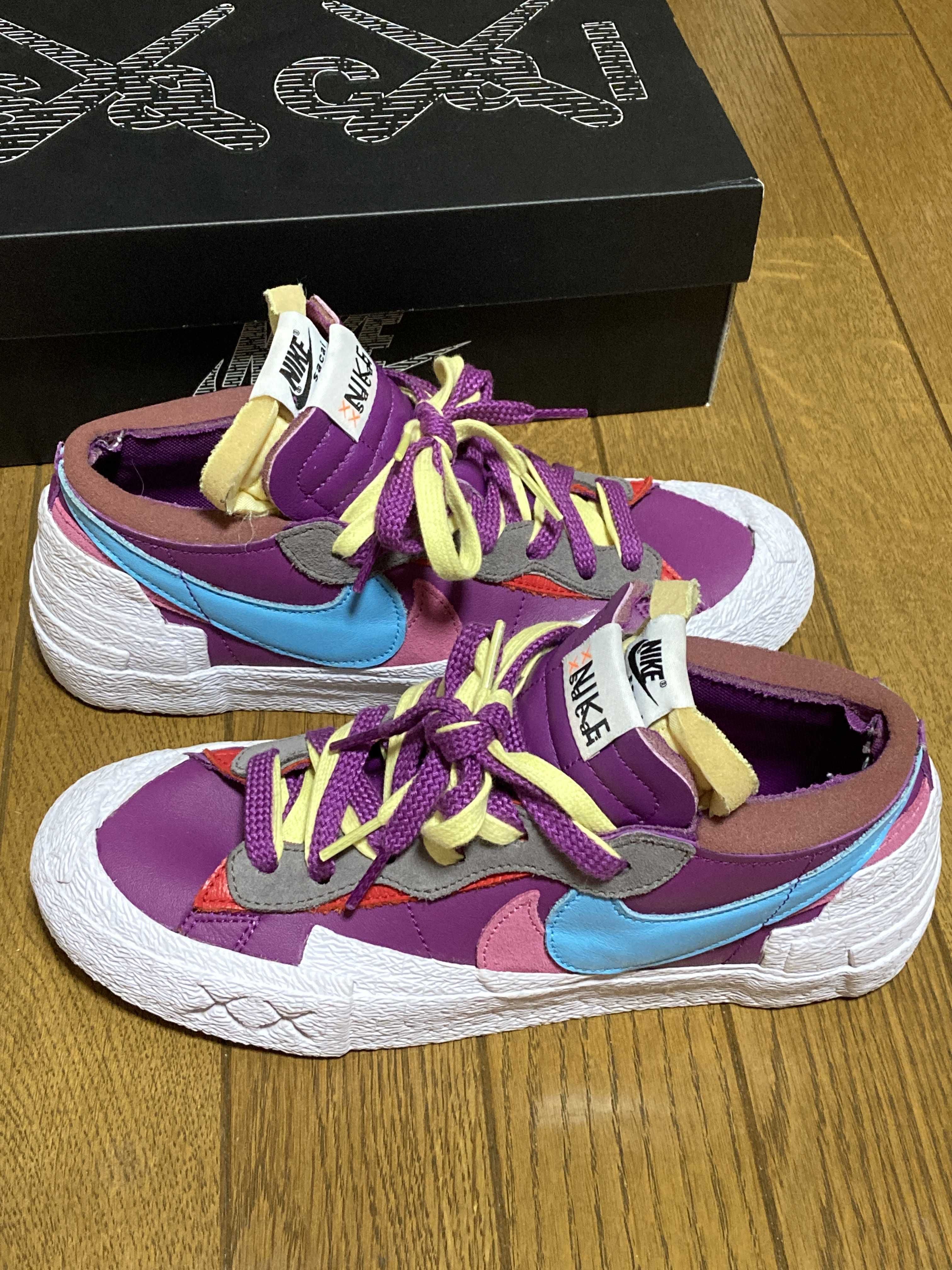 KAWS × sacai × Nike Blazer Low "Purple Dusk"