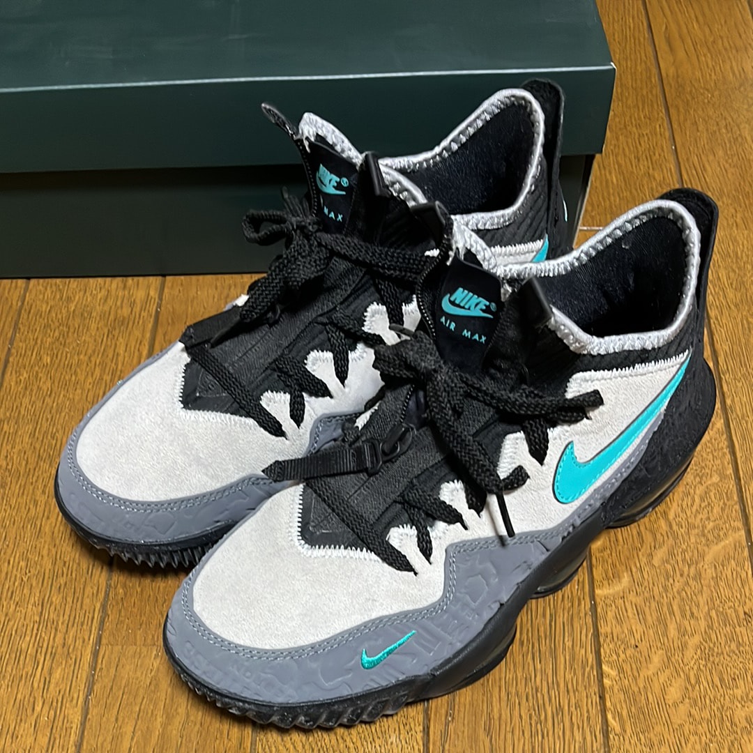 atmos × Nike LeBron 16 "Clear Jade"