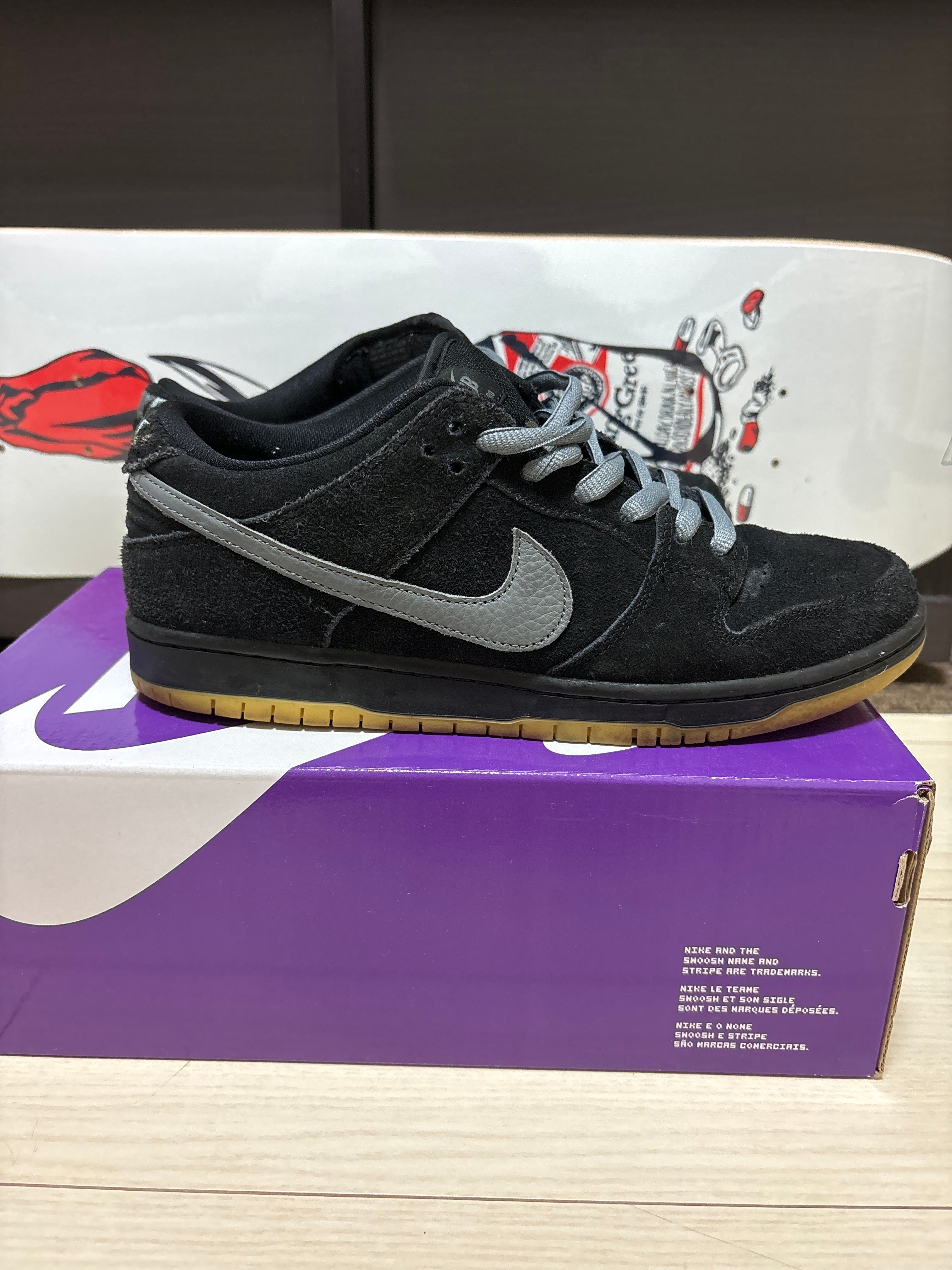 Nike SB Dunk Low Pro "Black/Fog"