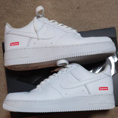 Supreme × Nike Air Force 1 Low "White"