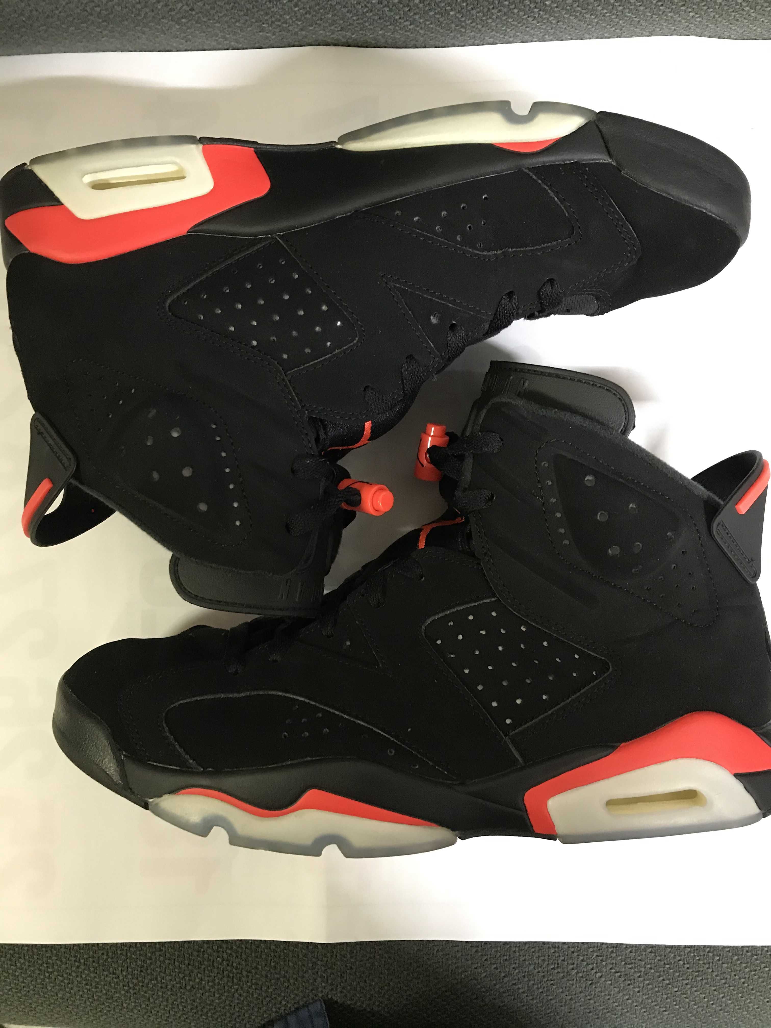 Nike Air Jordan 6 Retro OG "Black/Infrared"