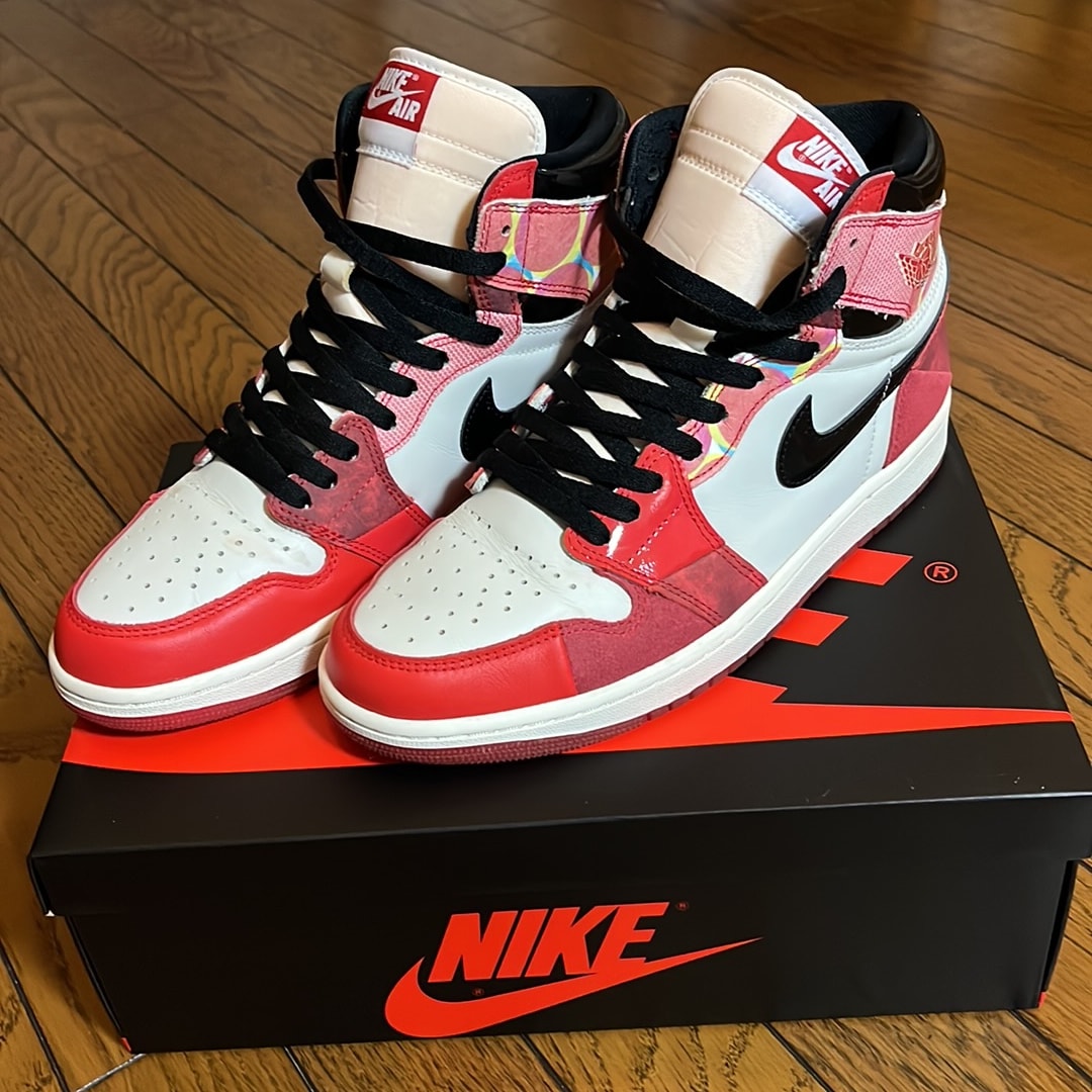 Spider-Man × Nike Air Jordan 1 Retro High OG SP "Spider-Man: Across the Spider-Verse/University Red"