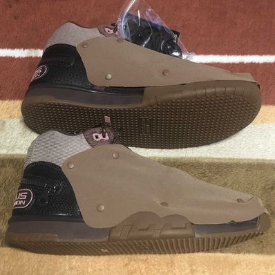 Travis Scott x Nike Air Trainer 1 SP "Archaeo Brown and Rust Pink"