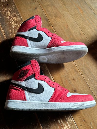 Spiderman × Nike Air Jordan 1 Origin Story "Gym Red/White/Photo Blue/Black"