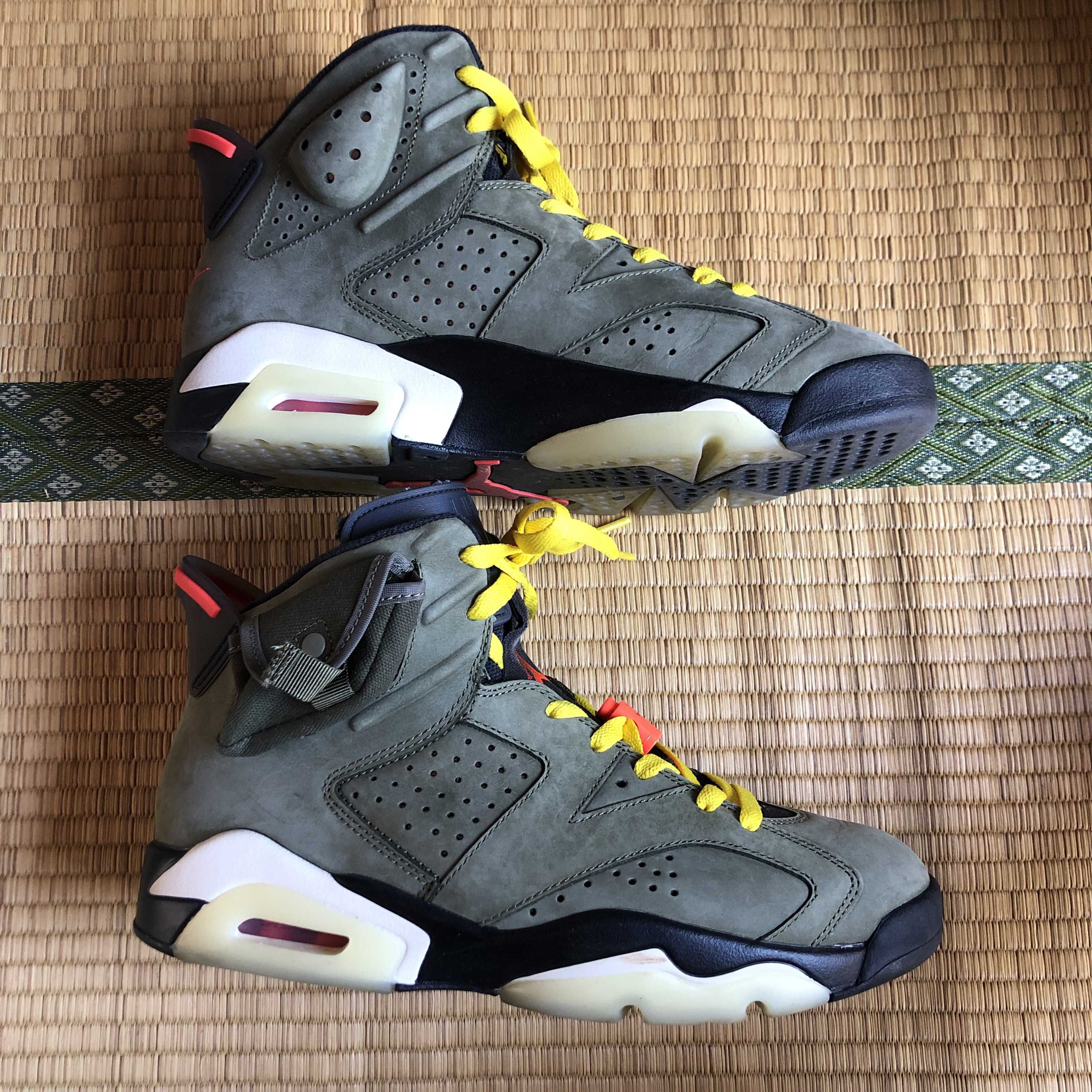 Travis Scott × Nike Air Jordan 6 Retro "Medium Olive"