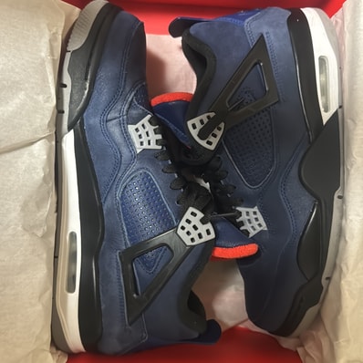 Nike Air Jordan 4 Retro WNTR "Loyal Blue/White/Black"