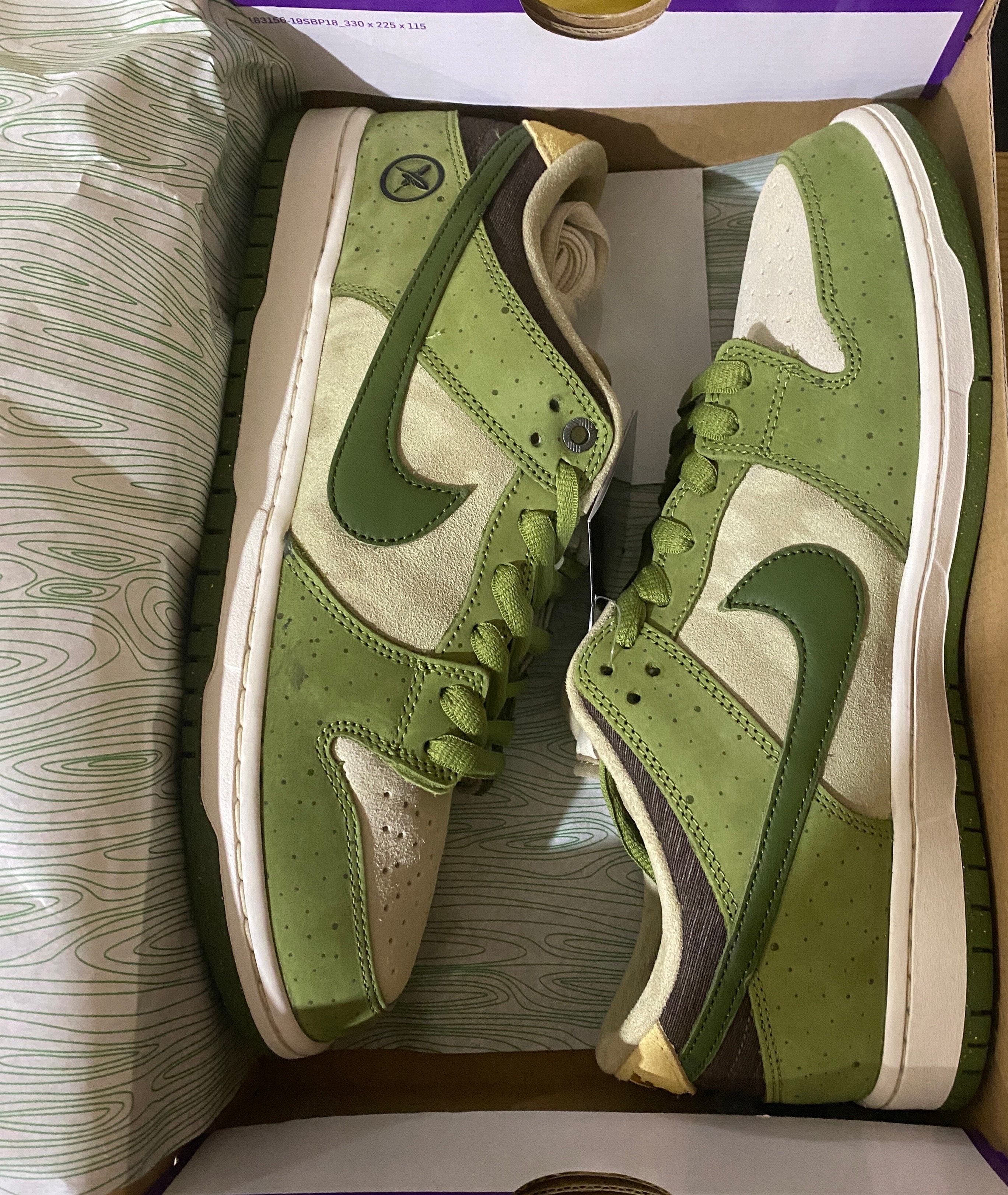 Yuto Horigome × Nike SB Dunk Low "Matcha"