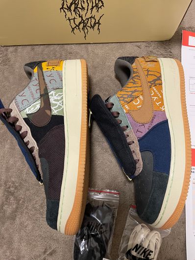 Travis Scott × Nike Air Force 1 Low Cactus Jack "Multi Color"