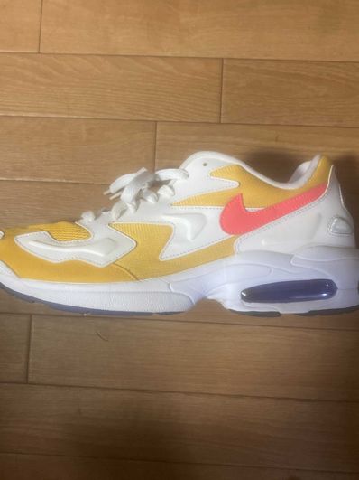 NIKE AIR MAX2 LIGHT UNIVERSITY GOLD FLASH CRIMSON