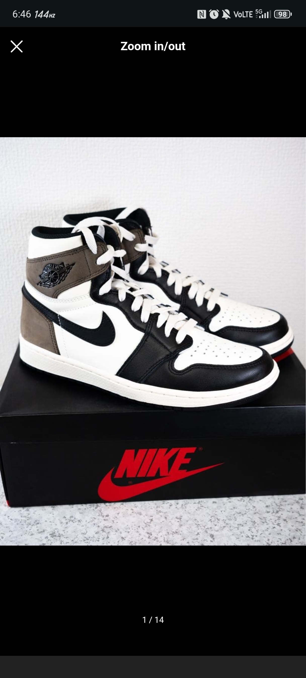 Nike Air Jordan 1 High OG "Sail/Dark Mocha/Black"