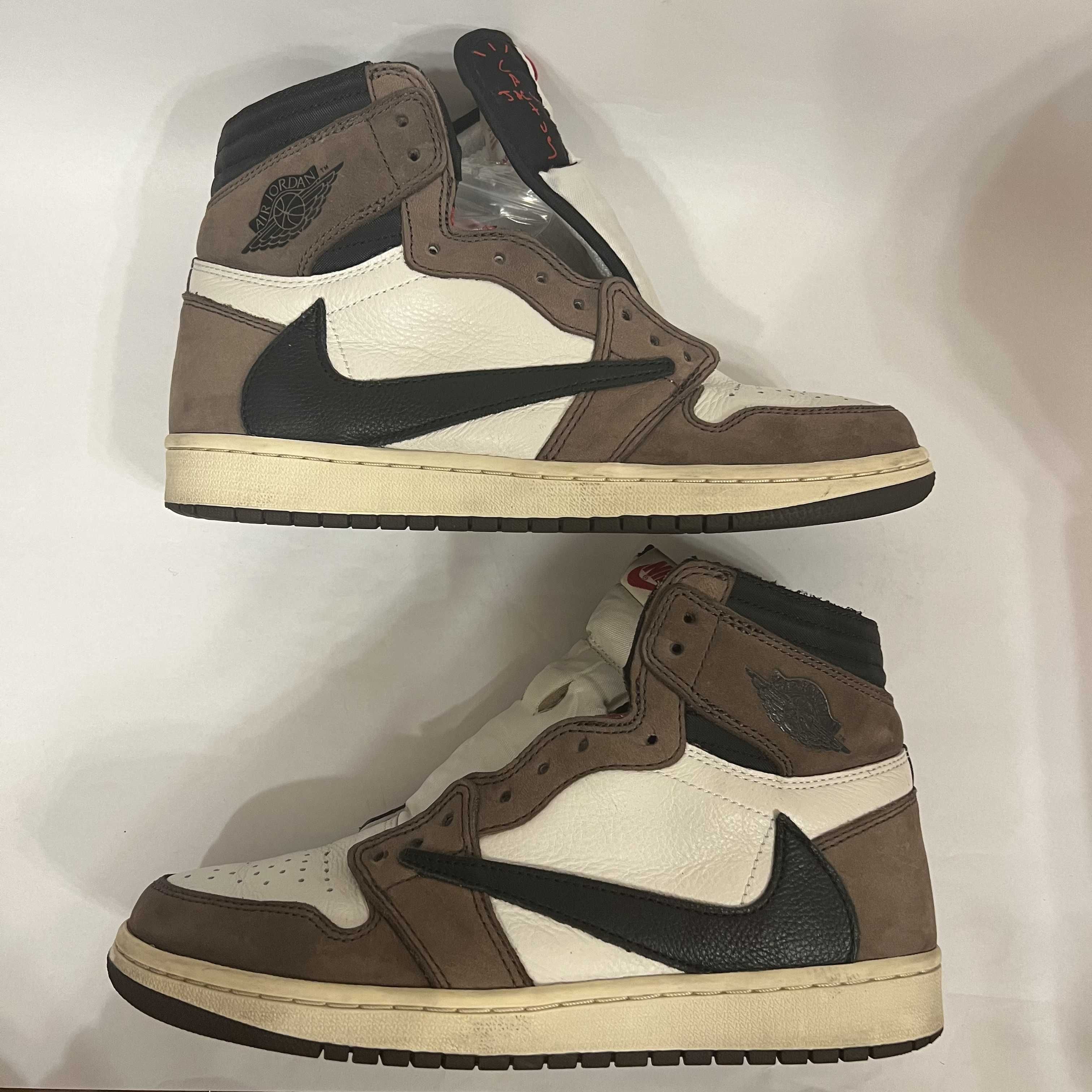 Travis Scott × Nike Air Jordan 1 Retro High OG TS SP "Sail/Dark Mocha"