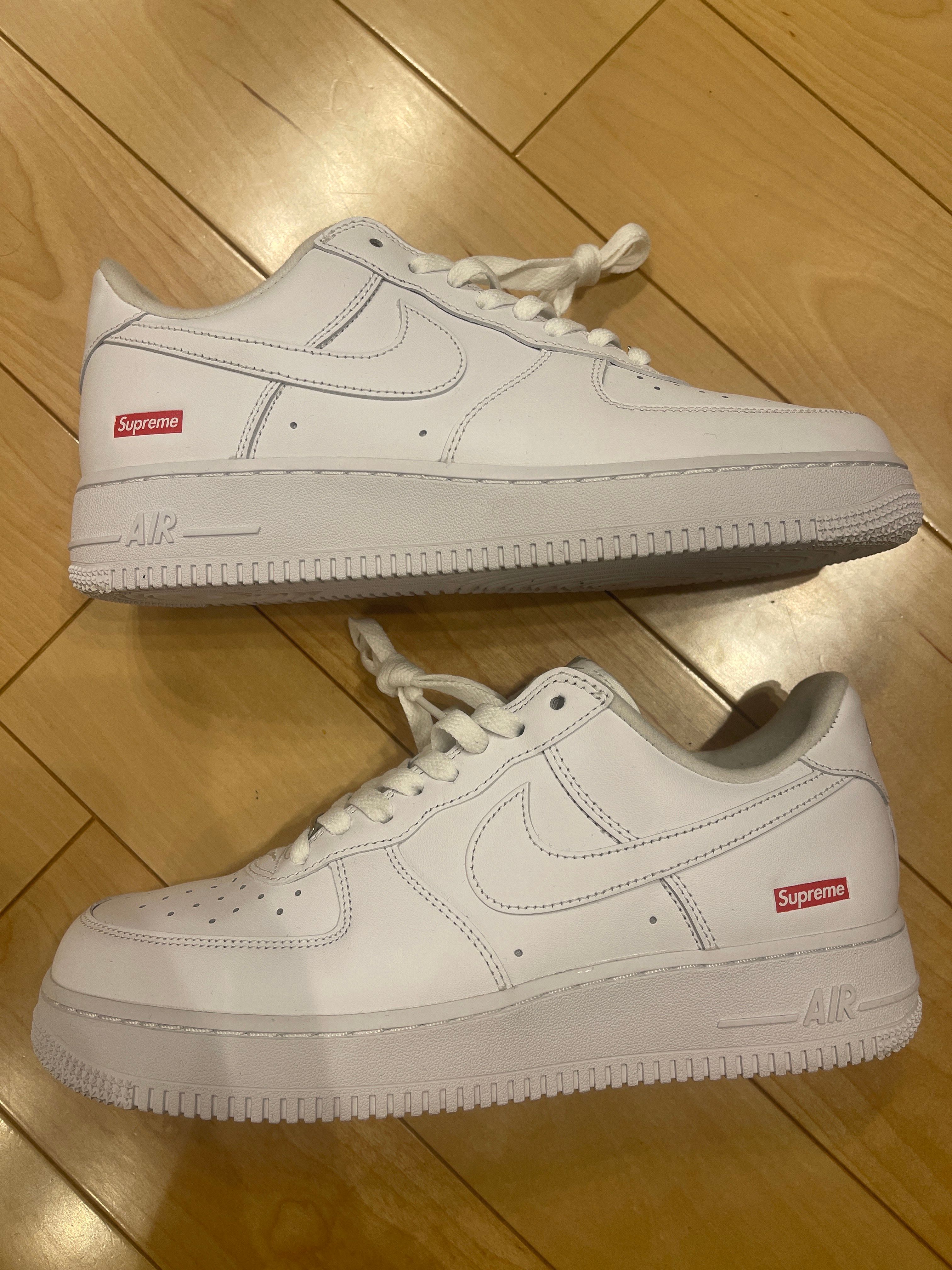 Supreme × Nike Air Force 1 Low "White"