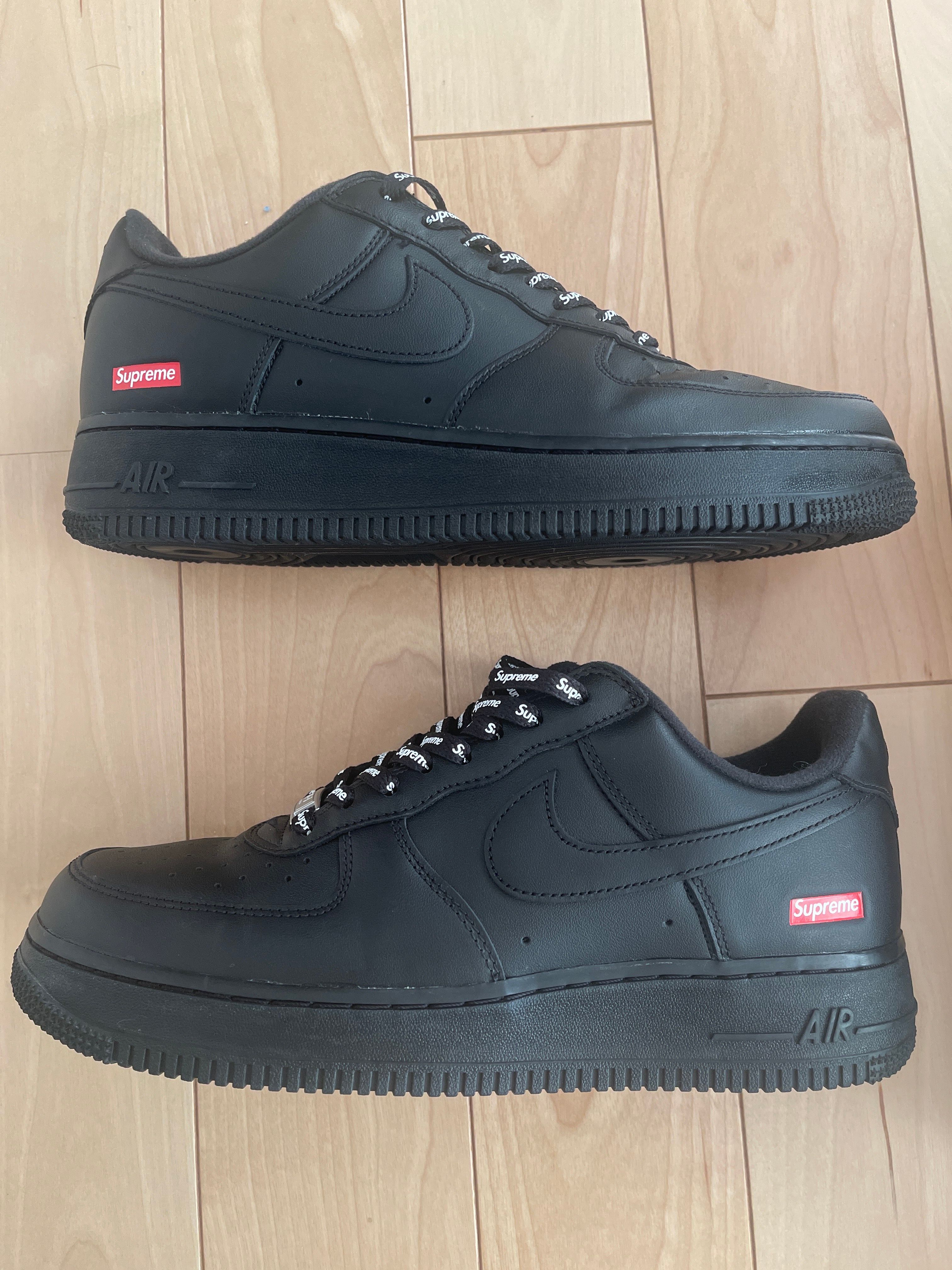 Supreme × Nike Air Force 1 Low "Black"