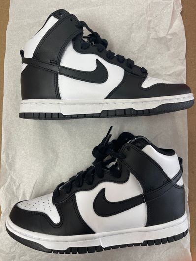 Nike Women's Dunk High "Black and White"