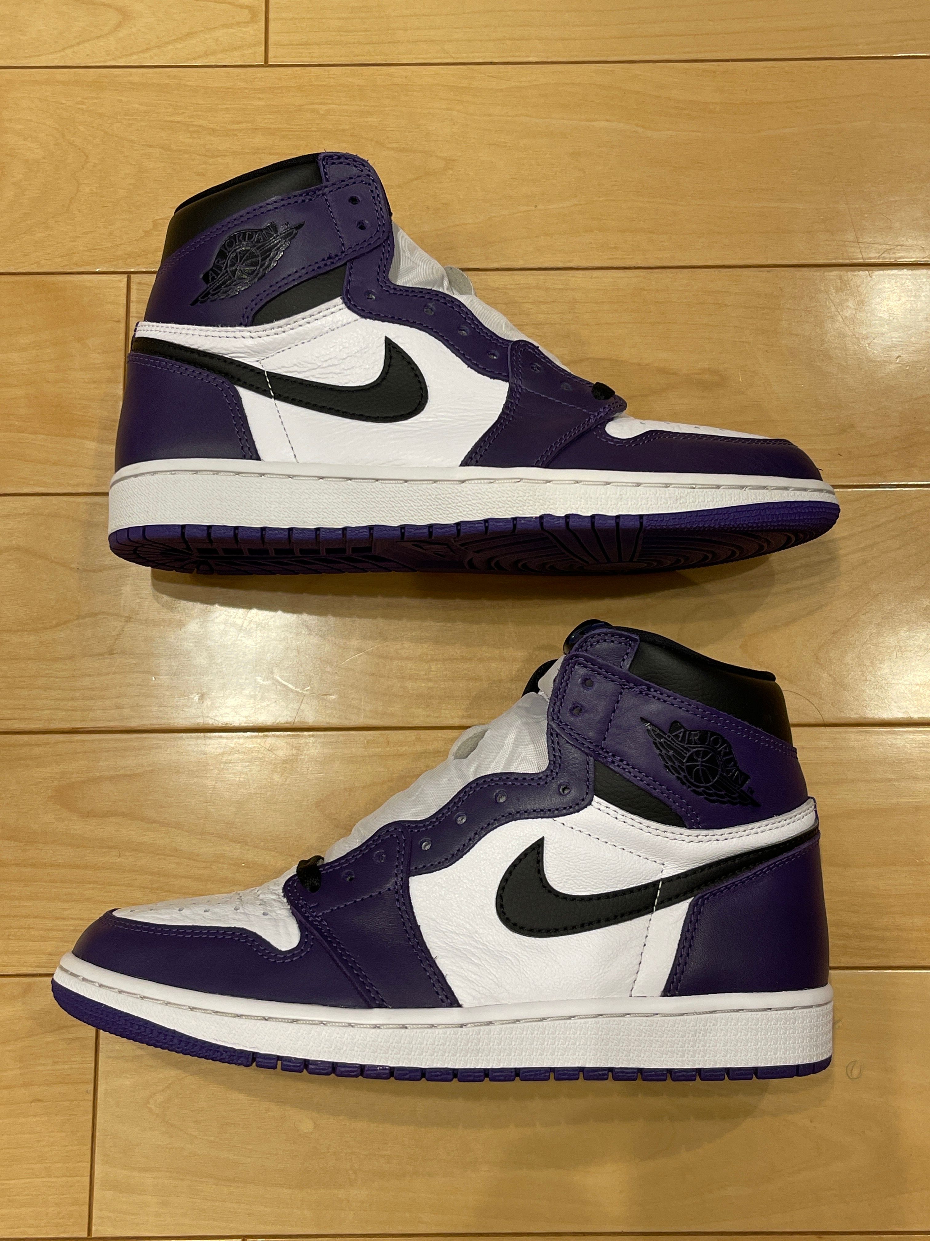 Nike Air Jordan 1 Retro High OG "Court Purple White/Black" (2020)   