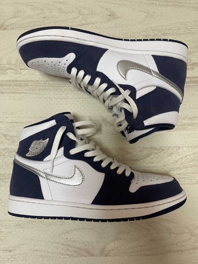 Nike Air Jordan 1 High OG CO.JP "White/Midnight Navy" (2020) (Standard Box)