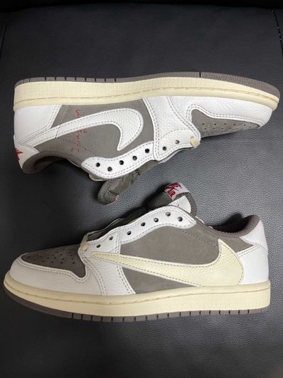 Travis Scott × Nike Air Jordan 1 Low OG SP "Reverse Mocha/Sail and Ridgerock"