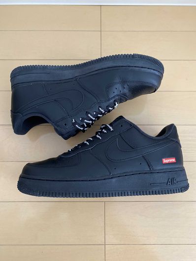 Supreme × Nike Air Force 1 Low "Black"