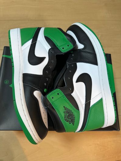 Nike Air Jordan 1 Retro High OG "Celtics/Black and Lucky Green" (2023)