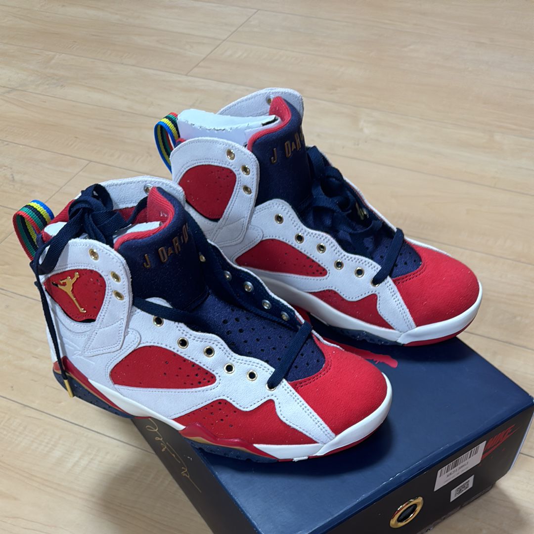 Trophy Room × Nike Air Jordan 7 "True Red and Obsidian"