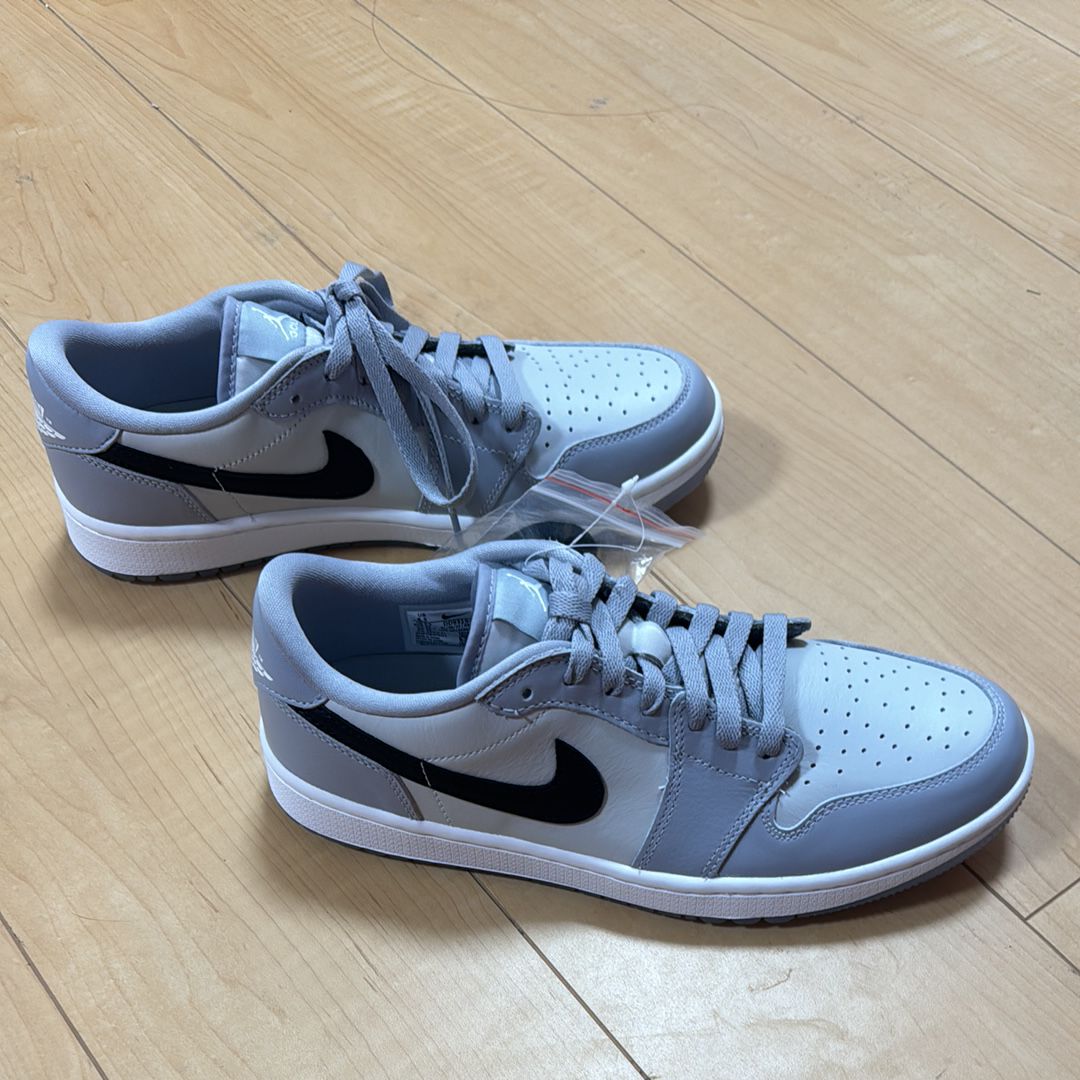 Nike Air Jordan 1 Low Golf "Wolf Grey/Photon Dust/White/Black"