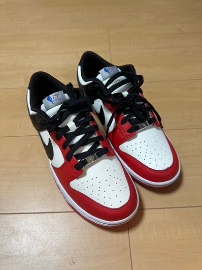 NBA × Nike Dunk Low EMB 75th Anniversary "Chicago Bulls"