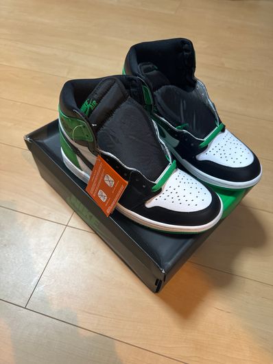 Nike Air Jordan 1 Retro High OG "Celtics/Black and Lucky Green" (2023)