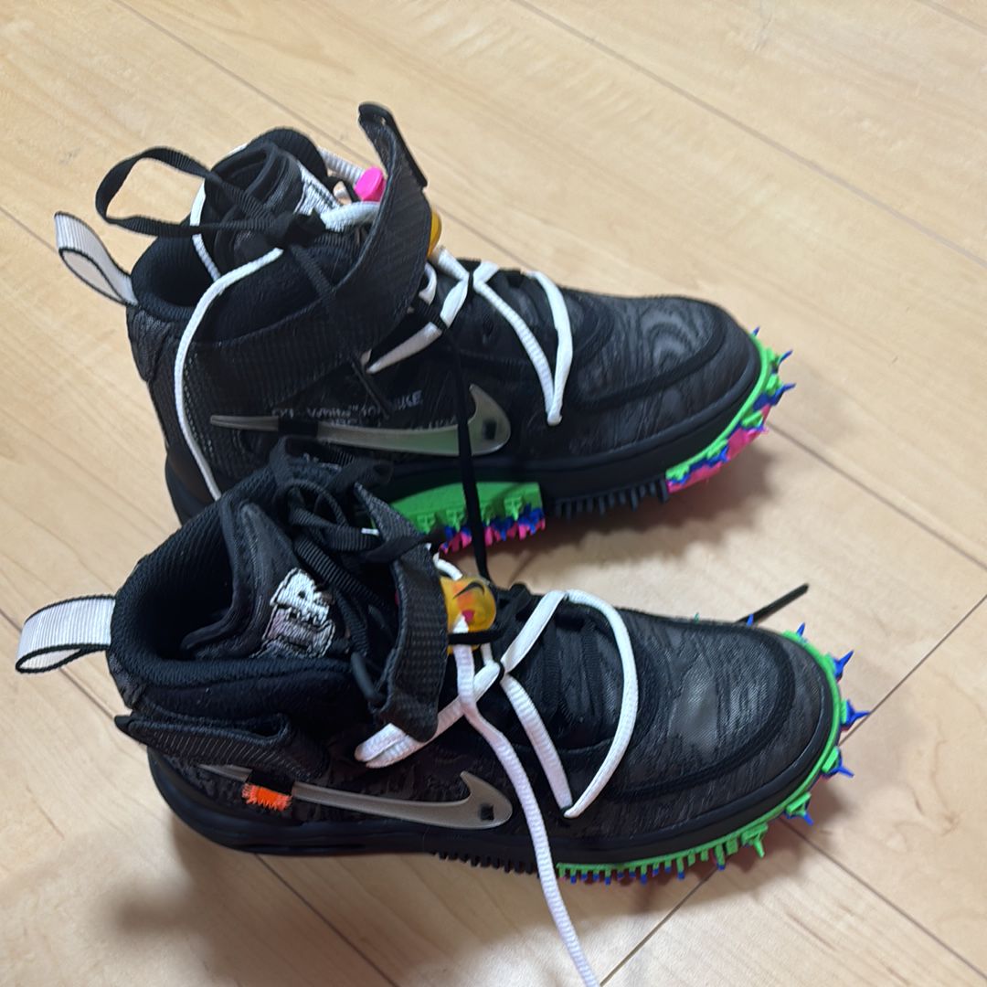 Off-White × Nike Air Force 1 Mid "Black"