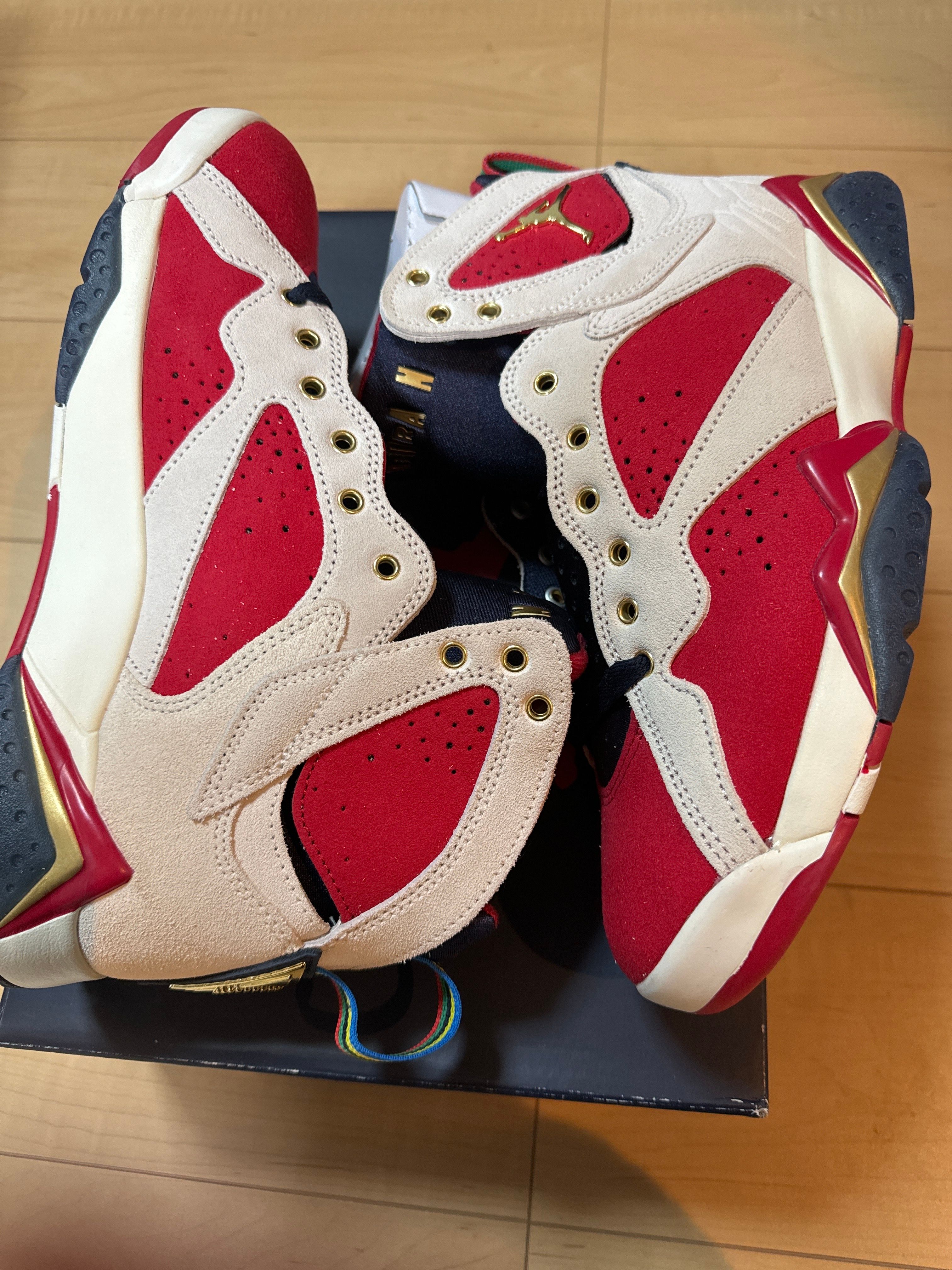 Trophy Room × Nike Air Jordan 7 "True Red and Obsidian"