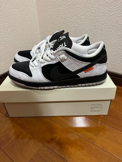 TIGHTBOOTH × Nike SB Dunk Low Pro QS "Black and White"