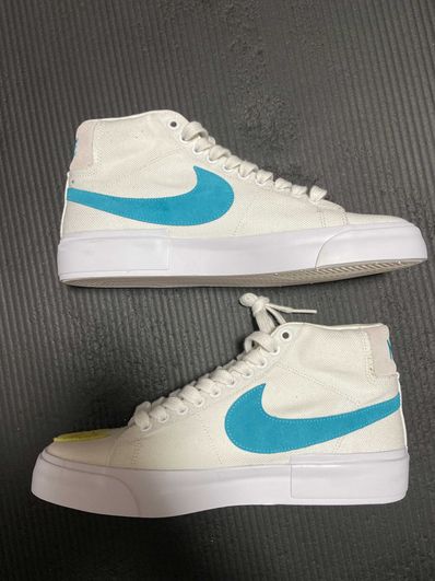Nike SB Blazer Mid Edge "Summit White/Oracle Aqua"