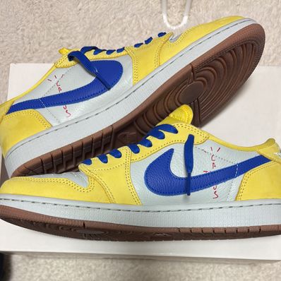 Travis Scott × Nike Women's Air Jordan 1 Retro Low OG "Canary"