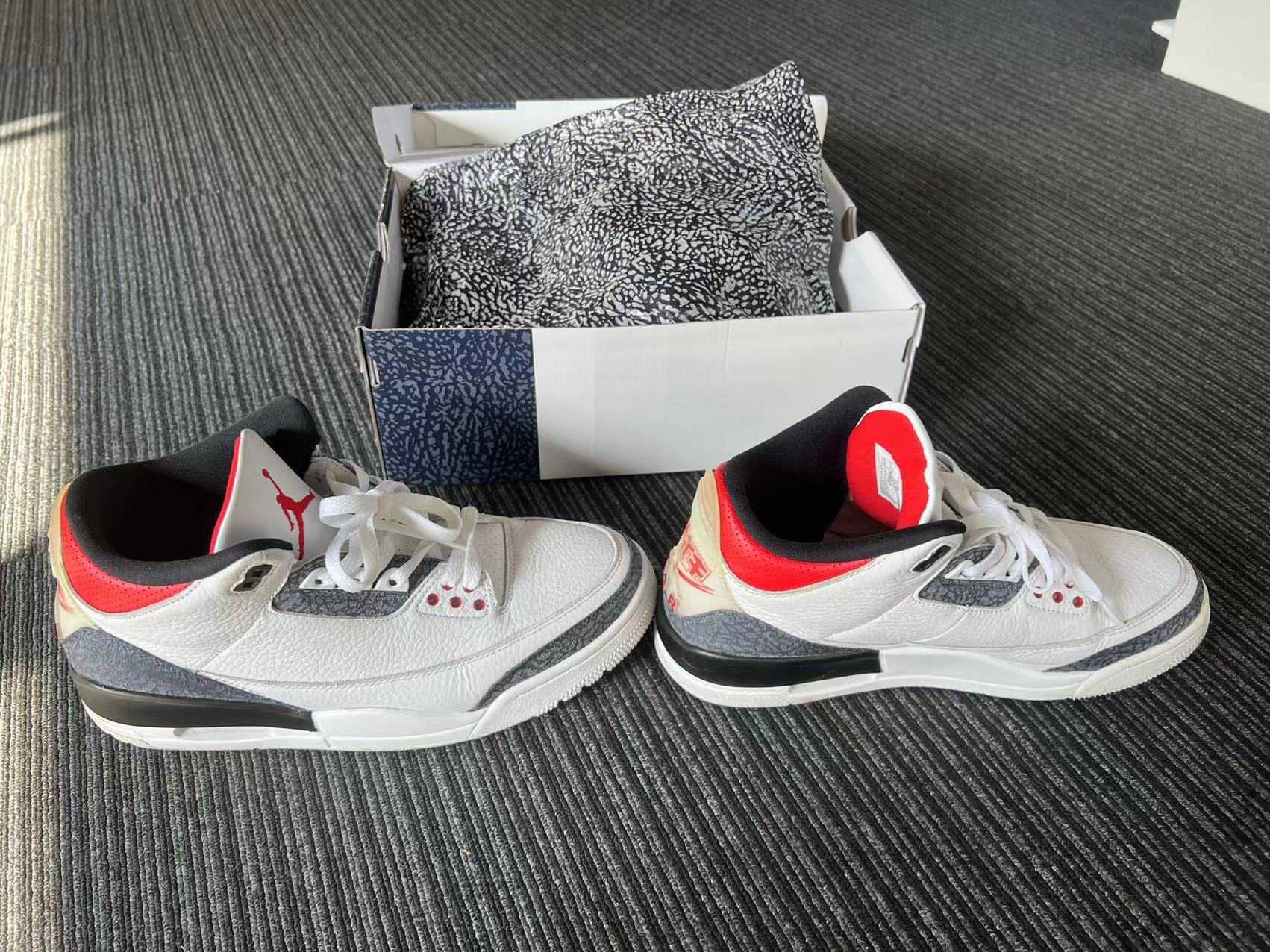 Nike Air Jordan 3 Retro SE-T CO JP "Fire Red Denim"