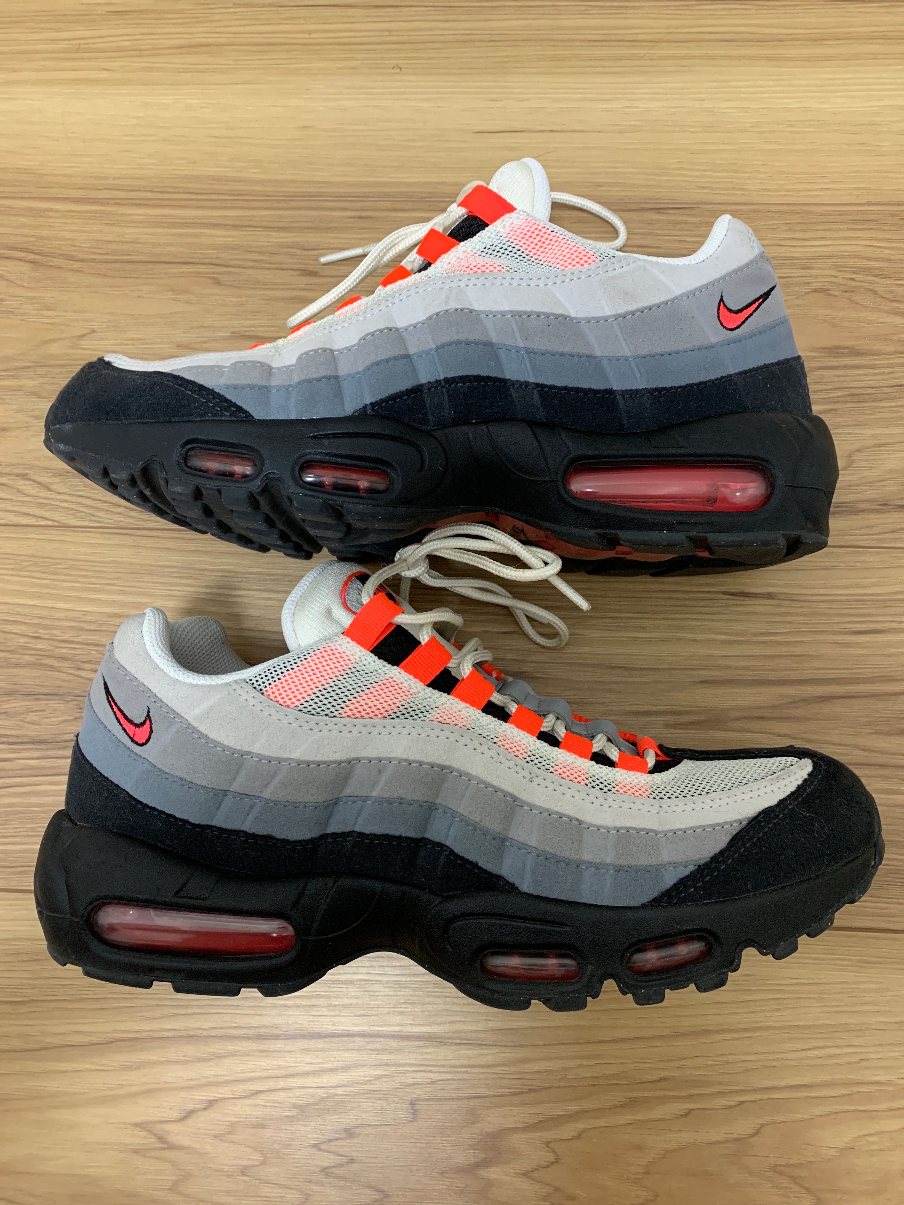 Nike Air Max 95 "White/Solar Red"