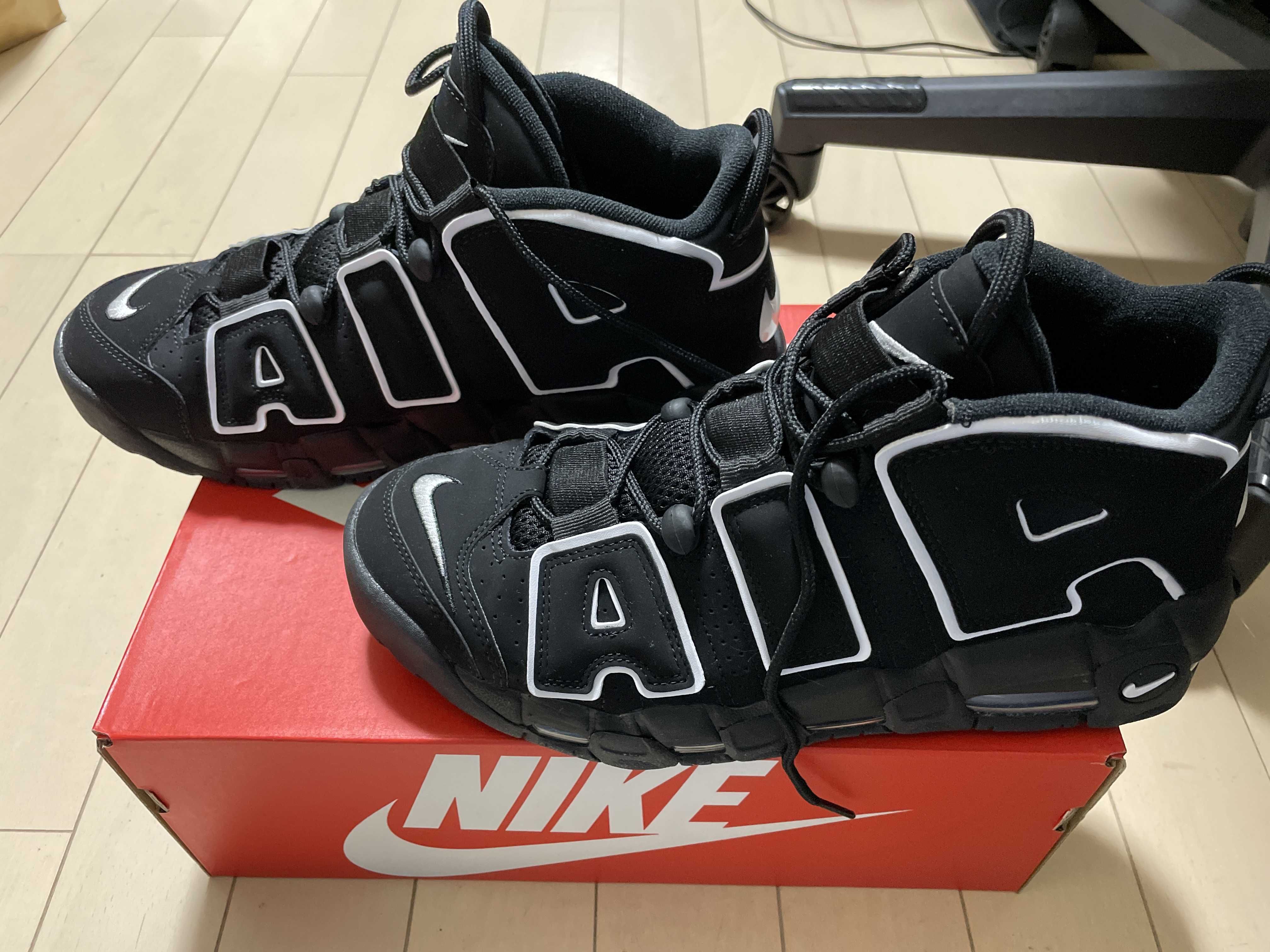 Nike Air More Uptempo "Black/White"(2020)