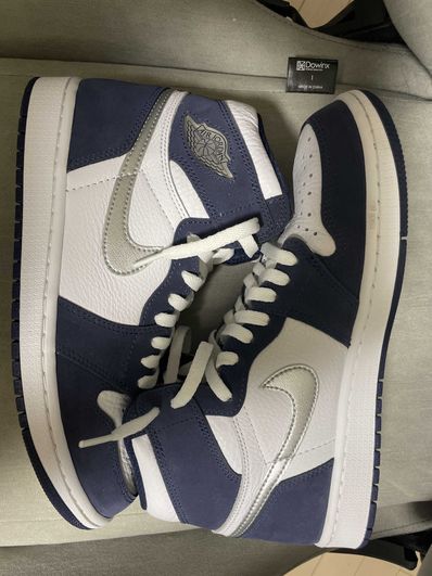 Nike Air Jordan 1 High OG CO.JP "White/Midnight Navy" (2020)(ブリーフケースなし)