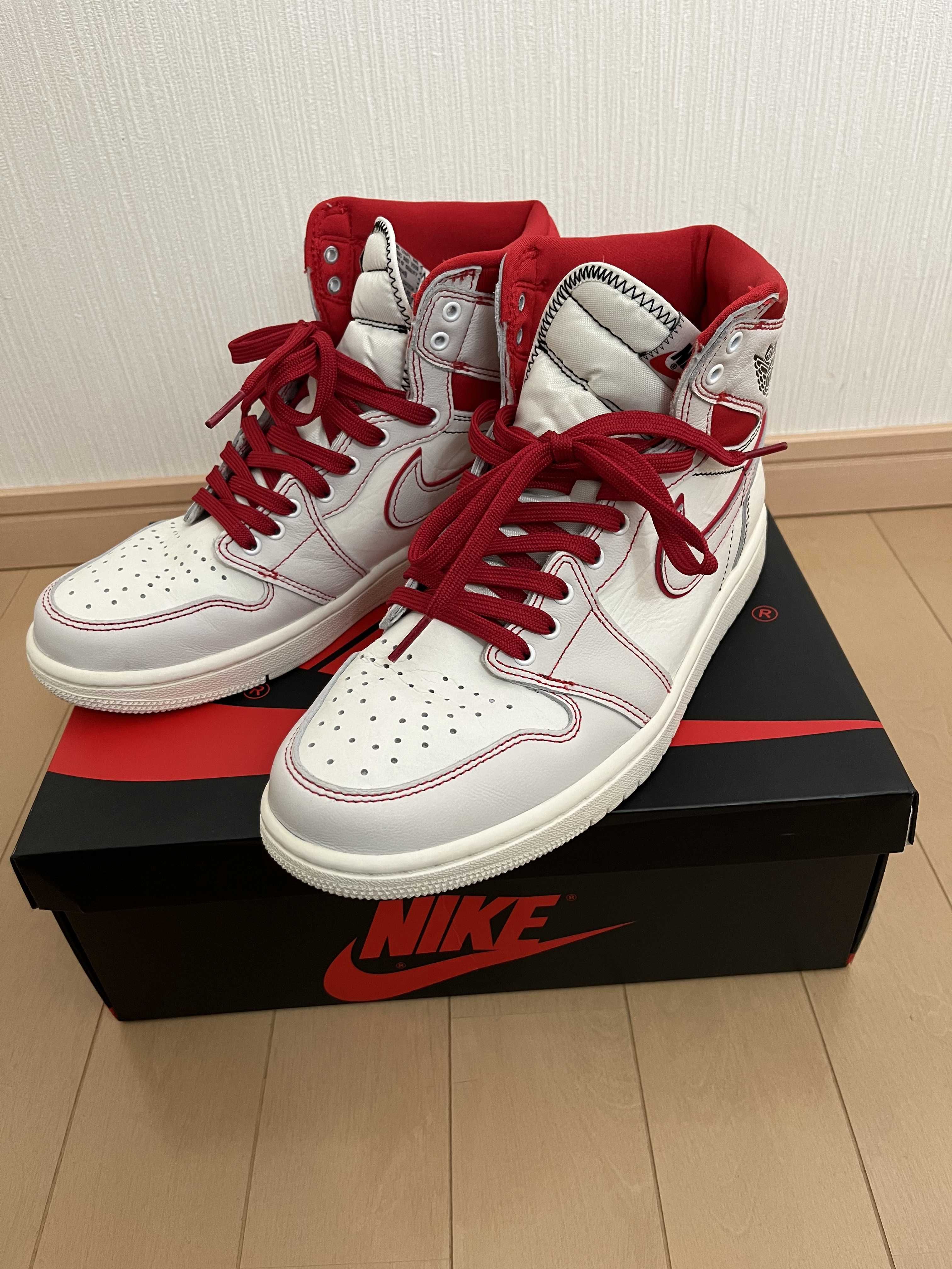 Nike Air Jordan 1 Retro High OG "Sail/University Red"     