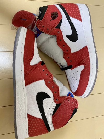 Nike GS Air Jordan 1 Retro High "Spider-Man Origin Story"