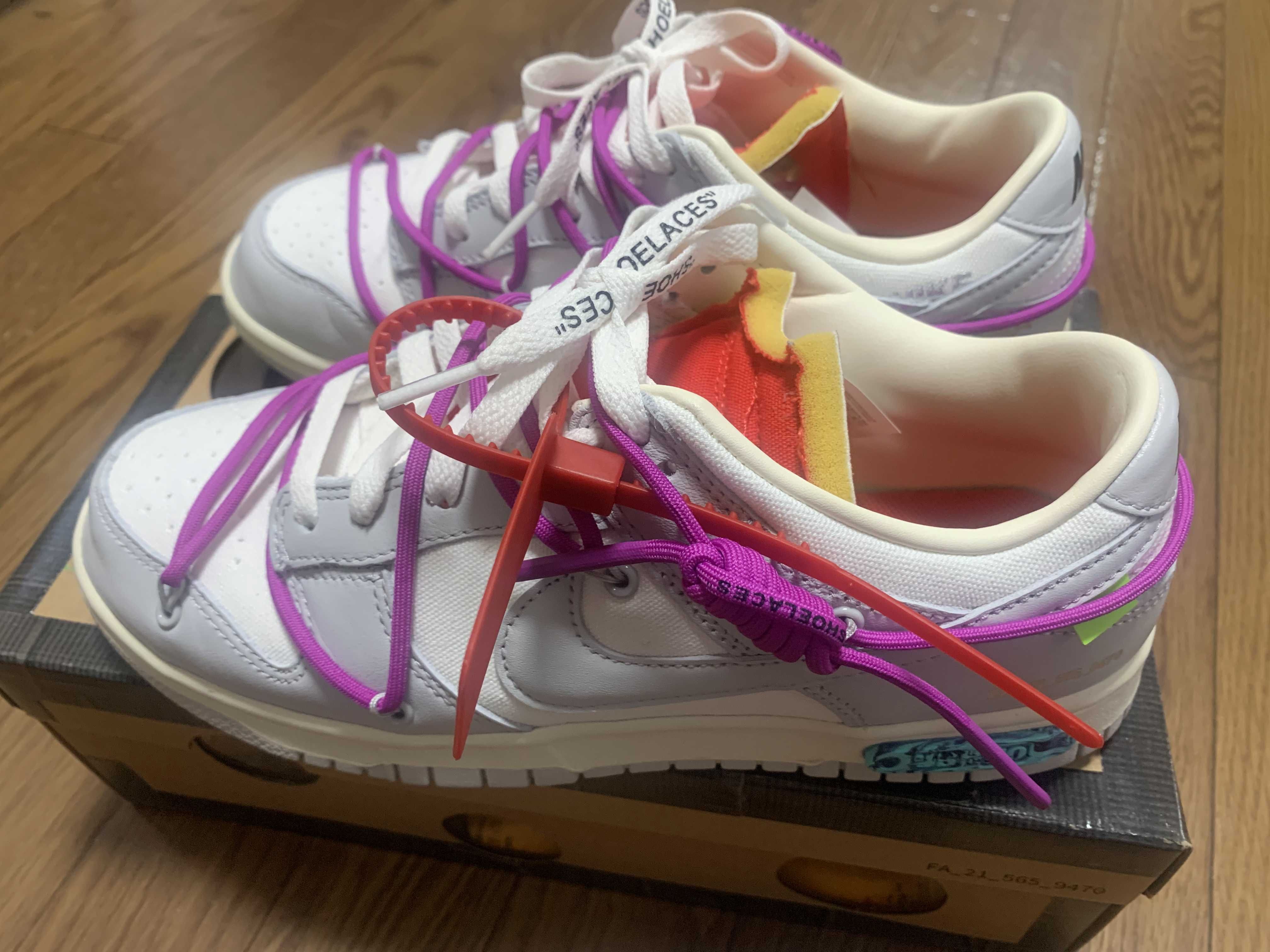 Off-White × Nike Dunk Low 1 of 50 "Lot.45"