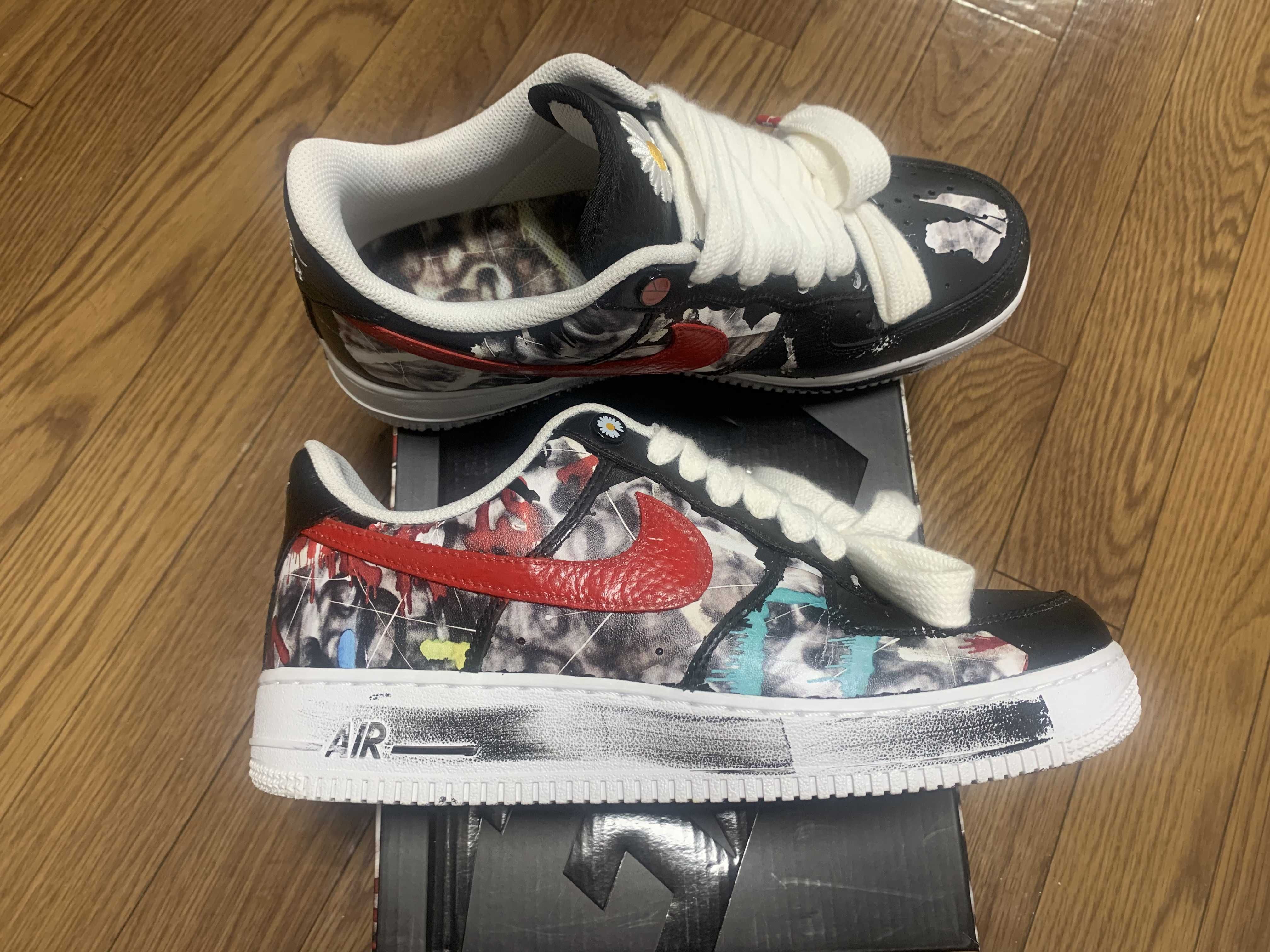 PEACEMINUSONE × Nike Air Force 1 Low Para Noise "Black" / G-DRAGON