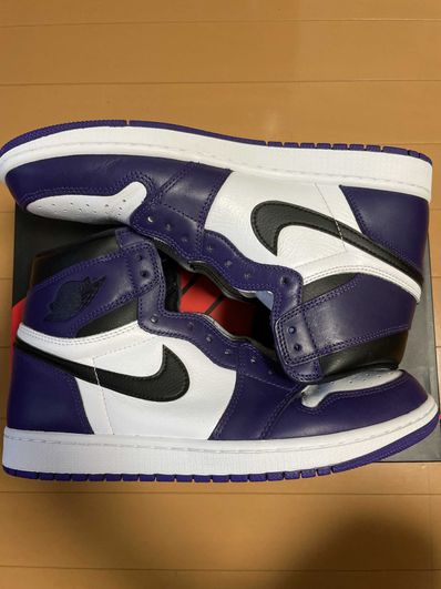 Nike Air Jordan 1 Retro High OG "Court Purple White/Black" (2020)