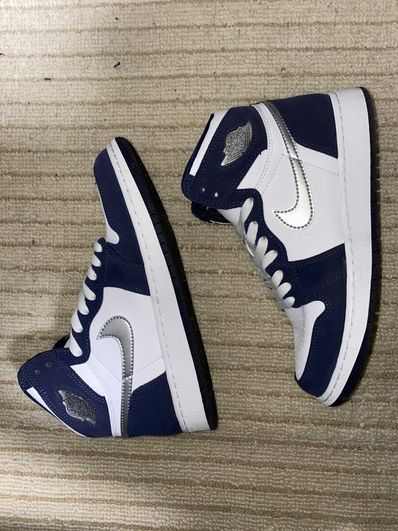 Nike GS Air Jordan 1 High OG CO.JP "Midnight Navy" (2020)(ブリーフケースなし)