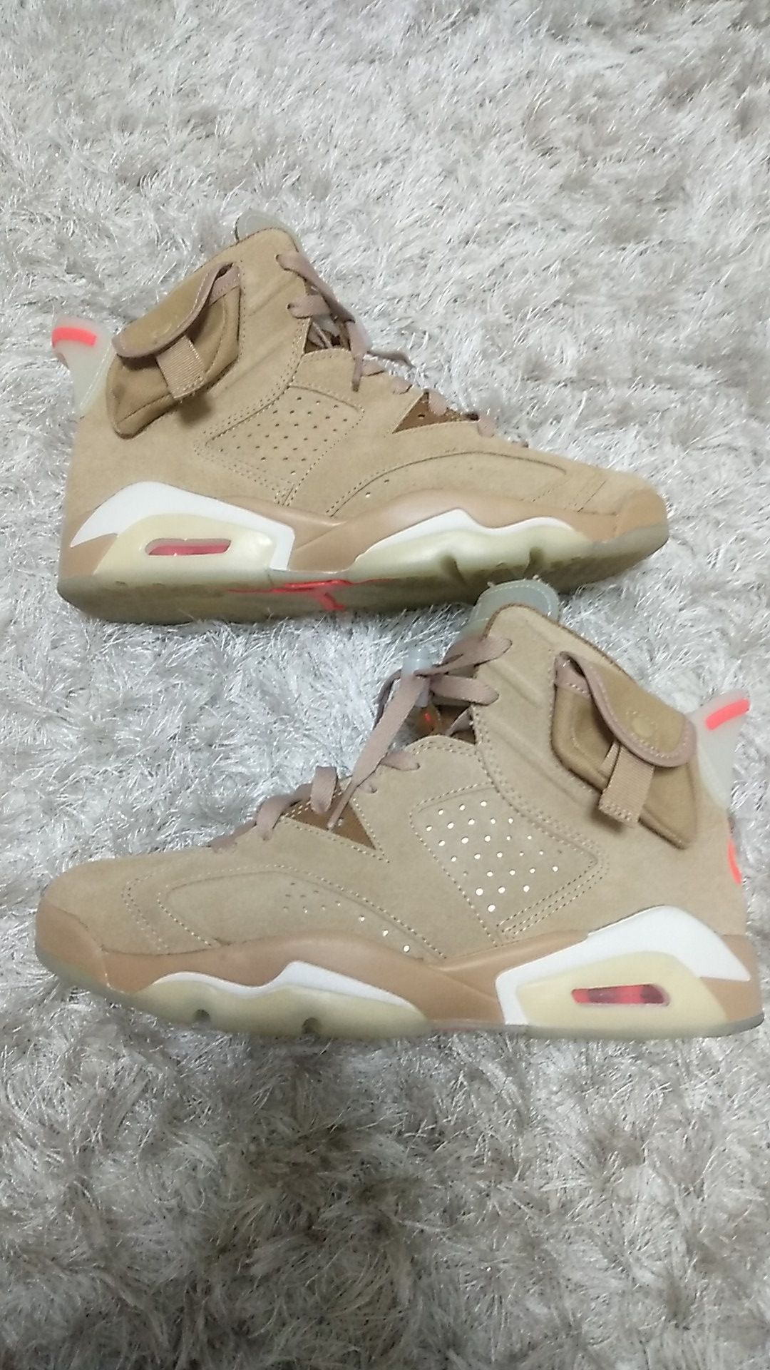Travis Scott × Nike Air Jordan 6 "British Khaki"