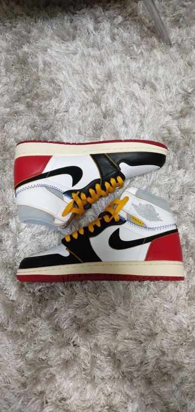 UNION × Nike Air Jordan 1 Retro High OG NRG "Varsity Red/Wolf Grey"