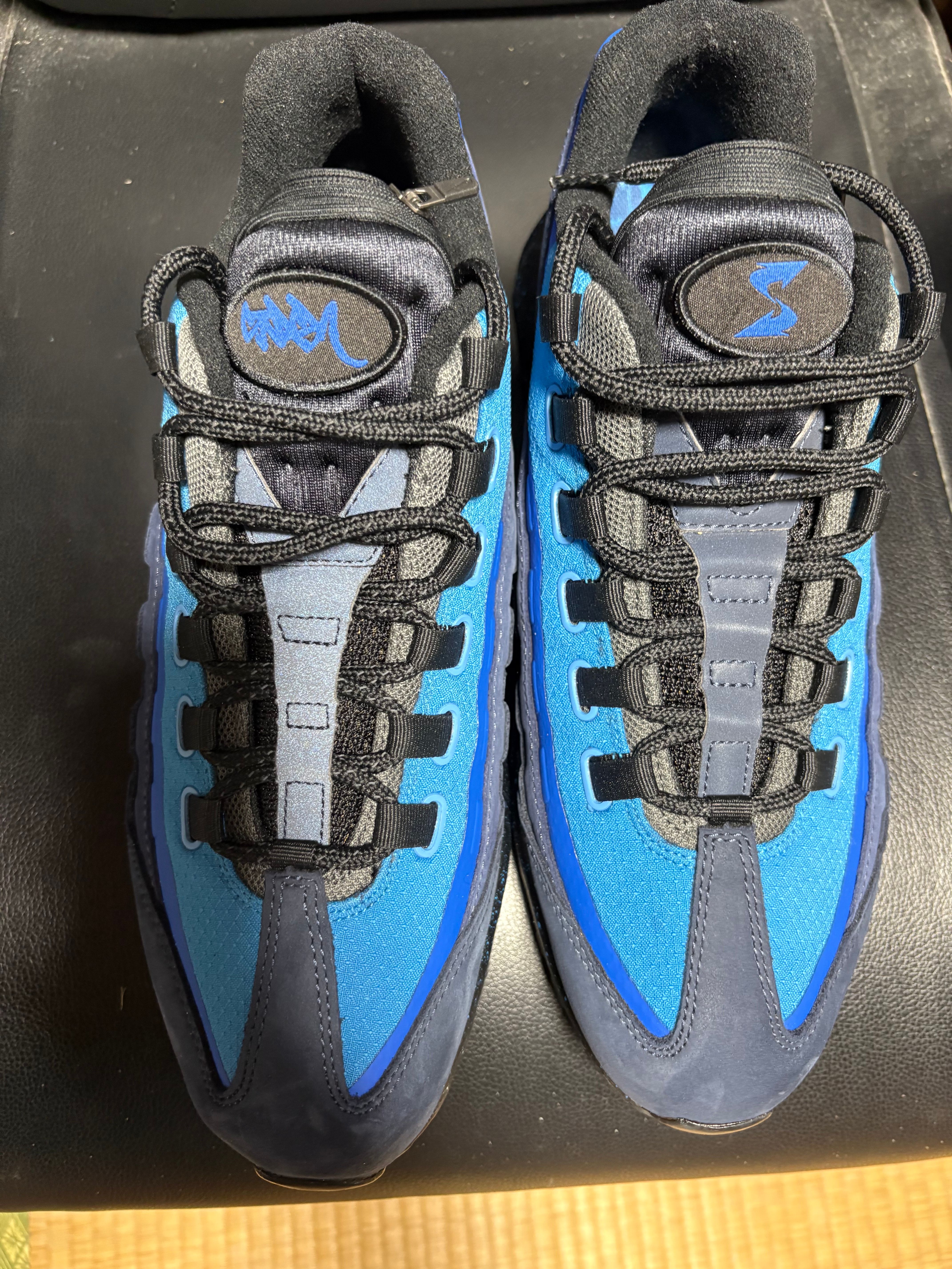 Stash × Nike Air Max 95 "Black and Harbor Blue" (2024)