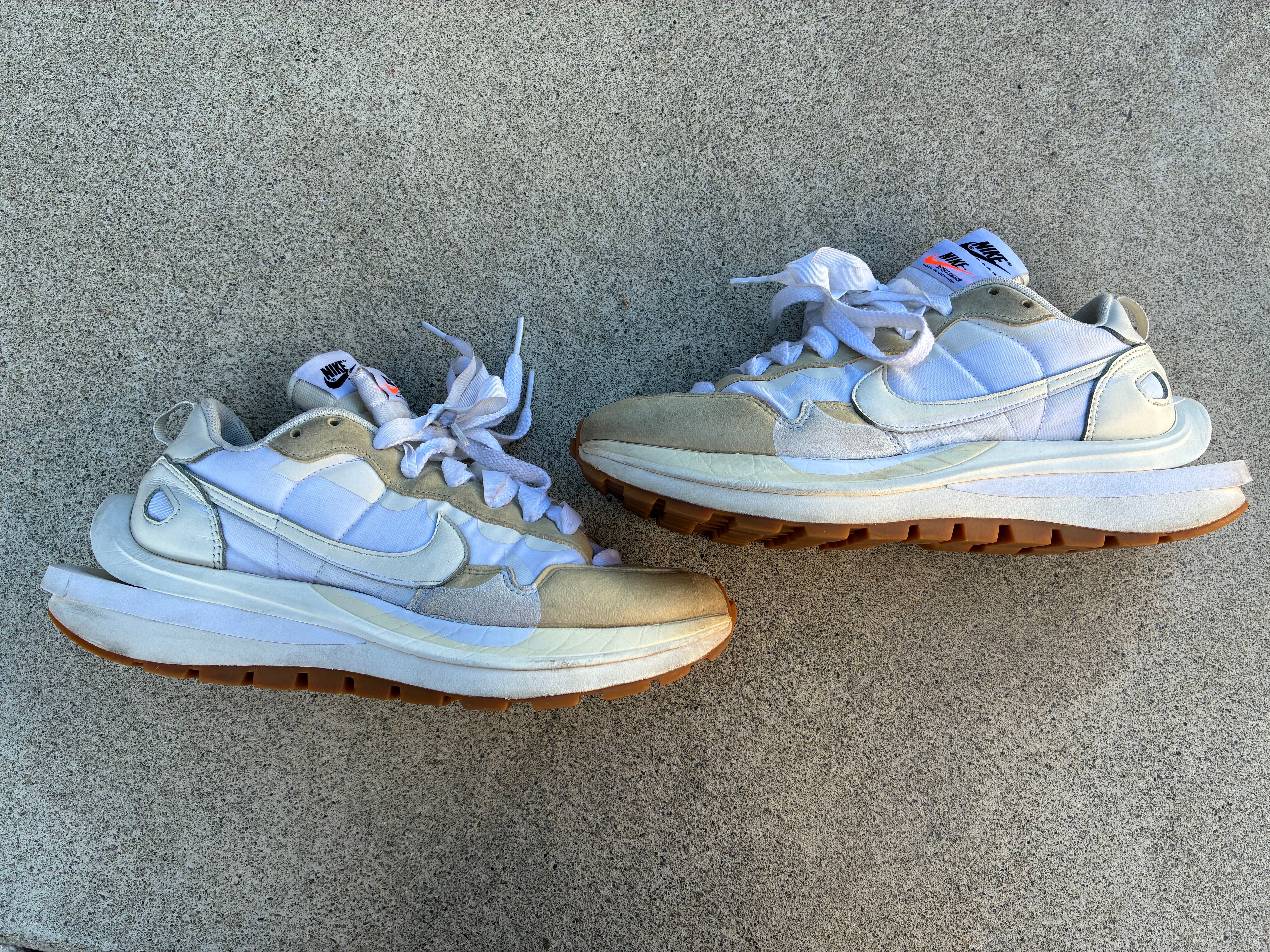 sacai × Nike Vapor Waffle "White Gum"