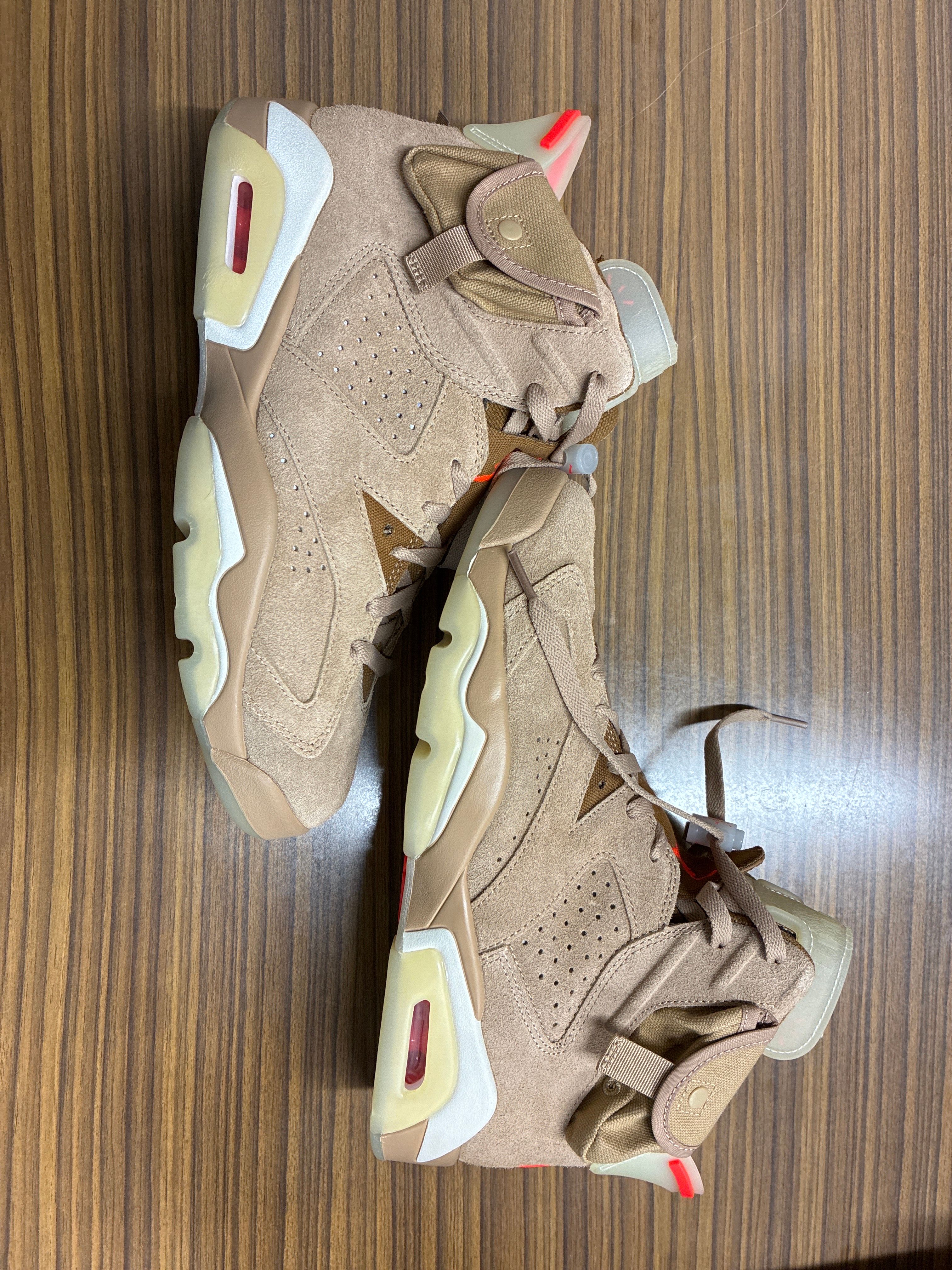 Travis Scott × Nike Air Jordan 6 "British Khaki"